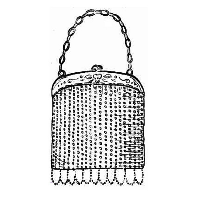 Steel-Beaded Bag