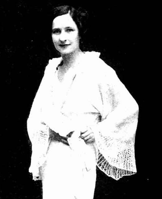 A Pretty Knitted Negligee