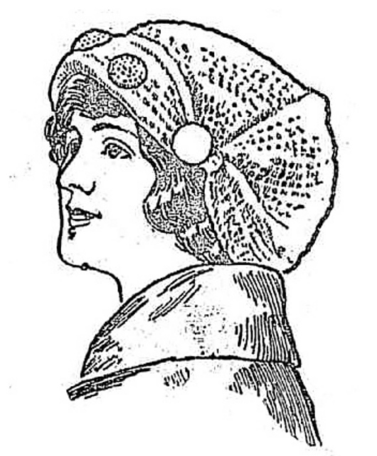 Novel Crocheted Turban