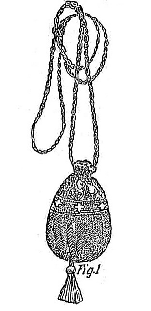 Crocheted Silk Purse No. 1