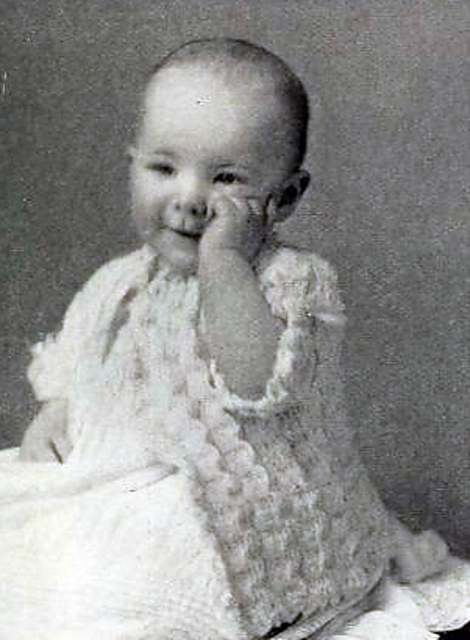 Infant's Knitted Sacque