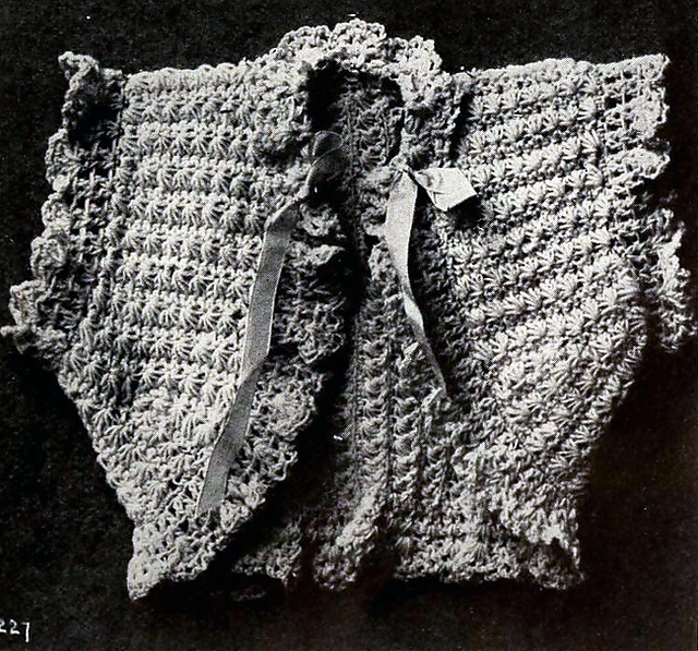 Baby's Crocheted Bolero
