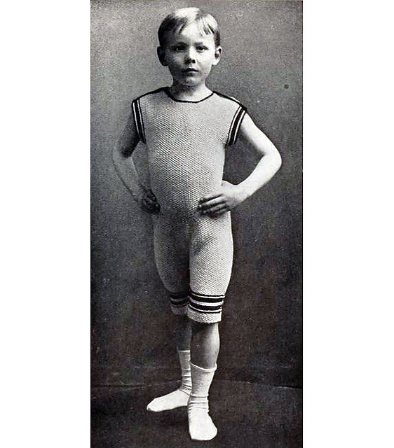 Child's Knitted Bathing Suit