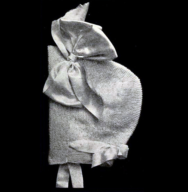 Child's Knitted Hood