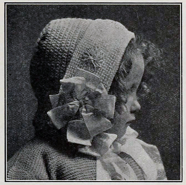 Child's Crocheted Hood