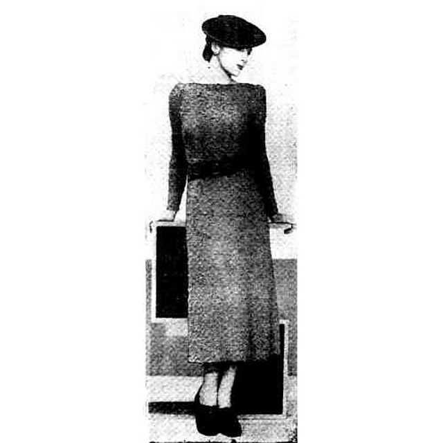 A Wool Frock for Knitters