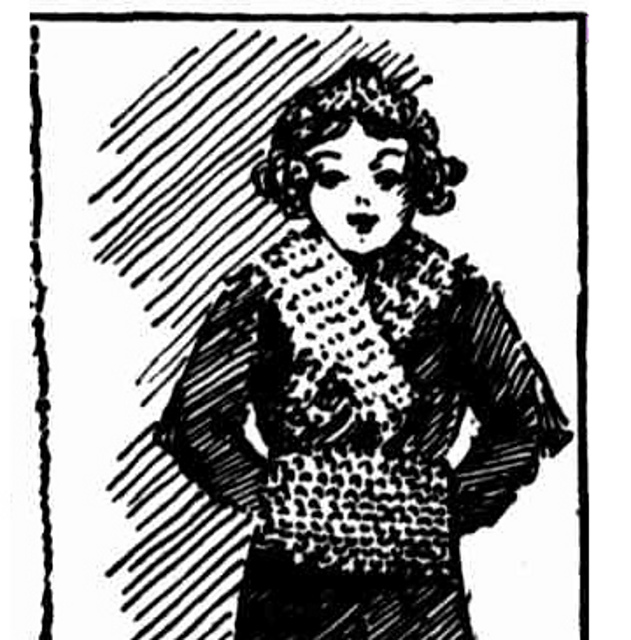 A Crochet Tippet and Muff