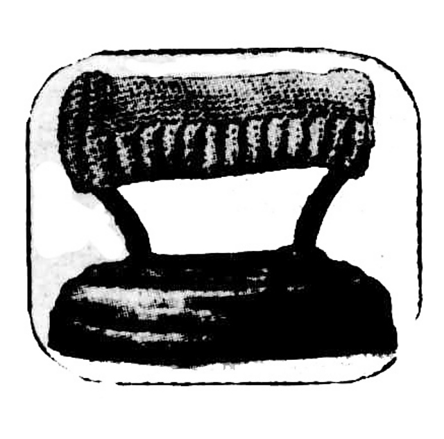 Knitted Iron-Holder