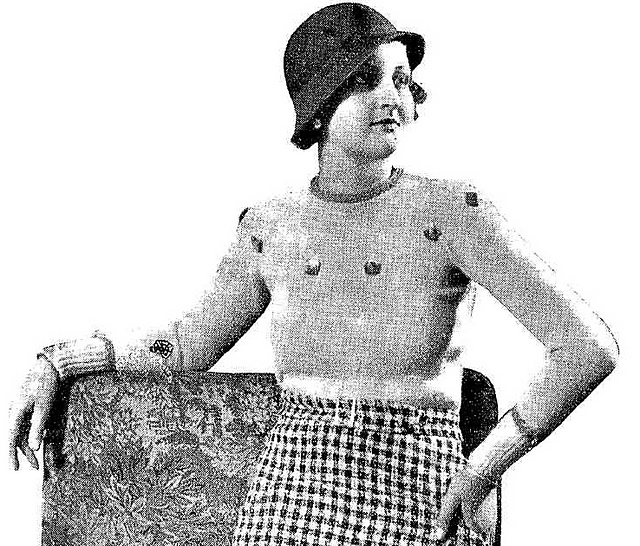 High-Necked Jumper for Skating