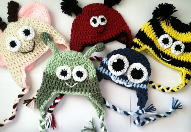 Going Buggy Insect Hats