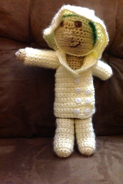 Rain Gear for Dress-up Doll