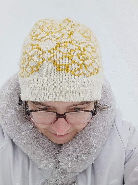 Marigold hat