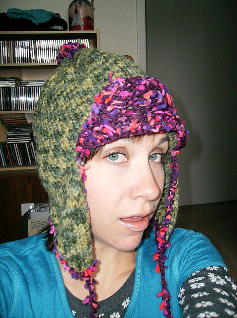 Shaggy Earflap Hat