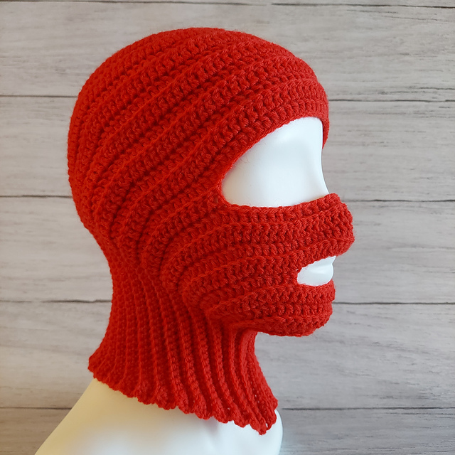 Ravelry: Balaclava with Mouth Hole pattern by Fast Life Design