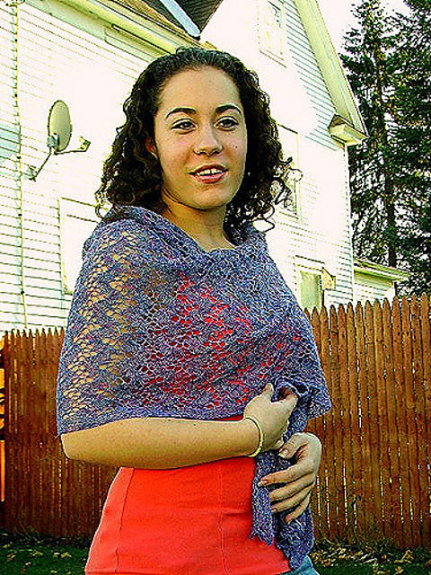 Lacey Vine Shawl