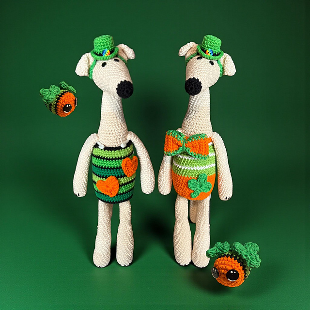 Long Dog Saint Patrick's Day Suits