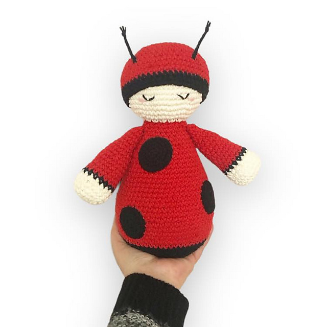 Ladybug Bunting Baby