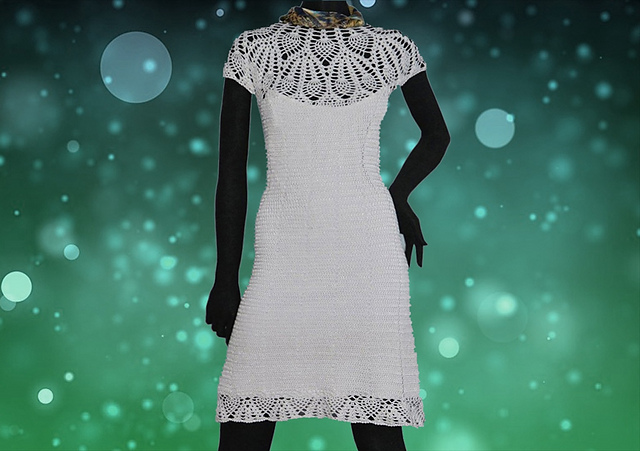 white christmas dresses Indigo Cotton Gauze Crochet Yoke Dress – Rootedbotanics main image 0