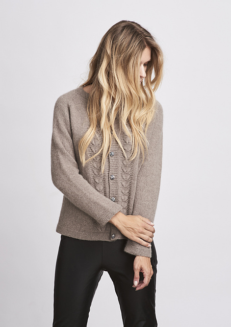 Clara classic raglan cardigan