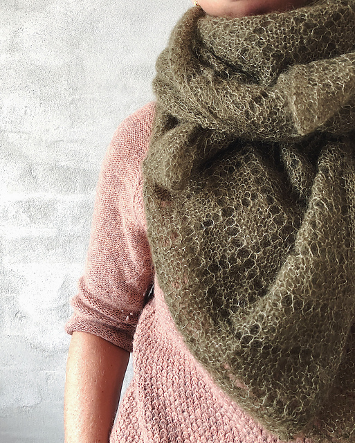 Square shawl