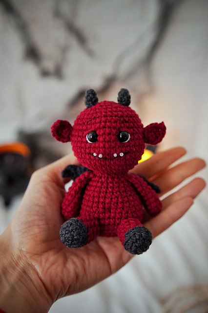 Ravelry: Little Cheeky Demon pattern by Svitlana Hurova