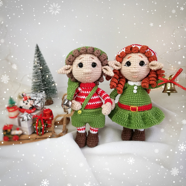 Christmas Elves Santa's helpers