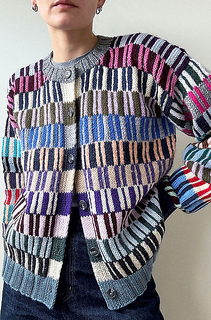 Ravelry: Kaleido Cardigan pattern by Alice Hoyle