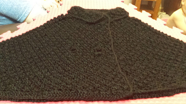 Susanna Puff Stitch Cape