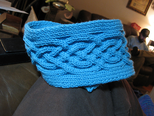 Worsted Merino Superwash Neckwarmer