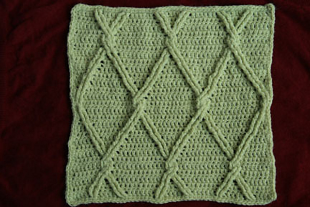 Diamond Lattice Square