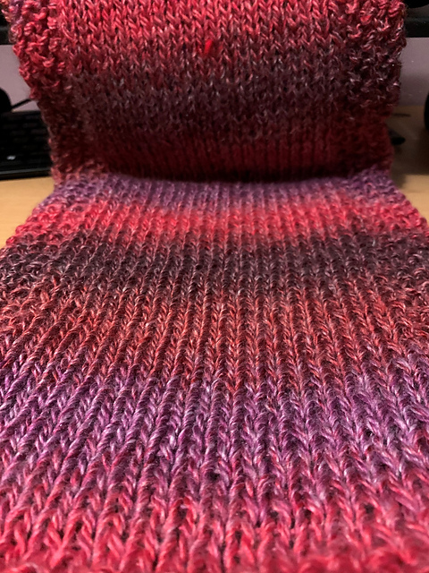 Ravelry: Easy Scarf with Border pattern by Felicity Page