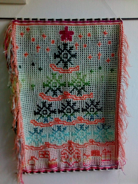 Christmas Tree wall hanging