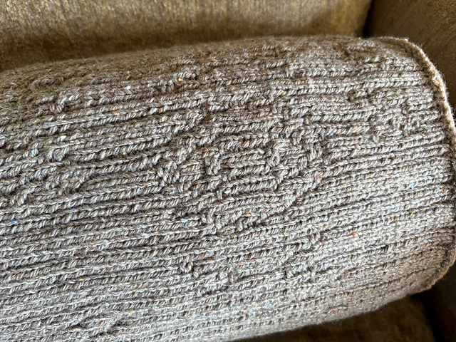 Build Your Own Bark Log Pillow