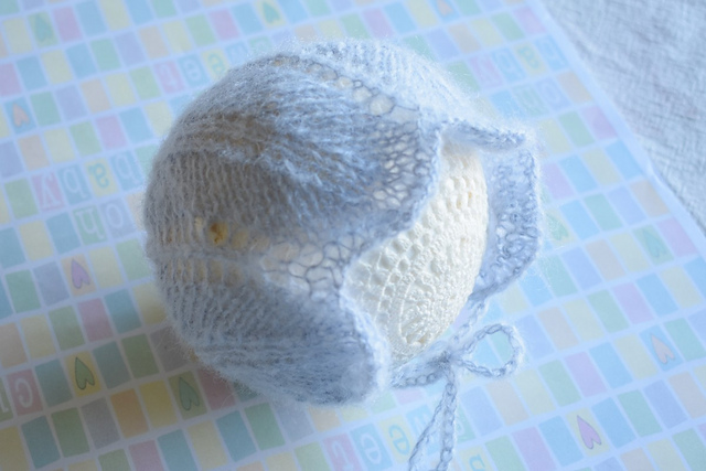 Lace Tulip Bonnet #36