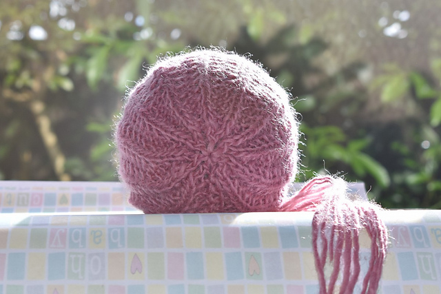 Textured Rib bonnet # 34