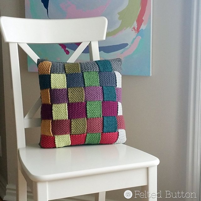 Crisscross Cushion Cover