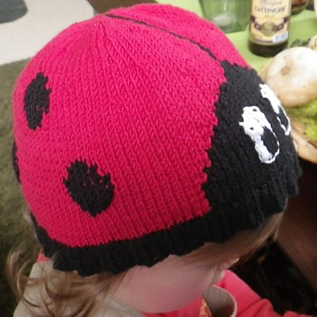 Toddler Ladybug Hat