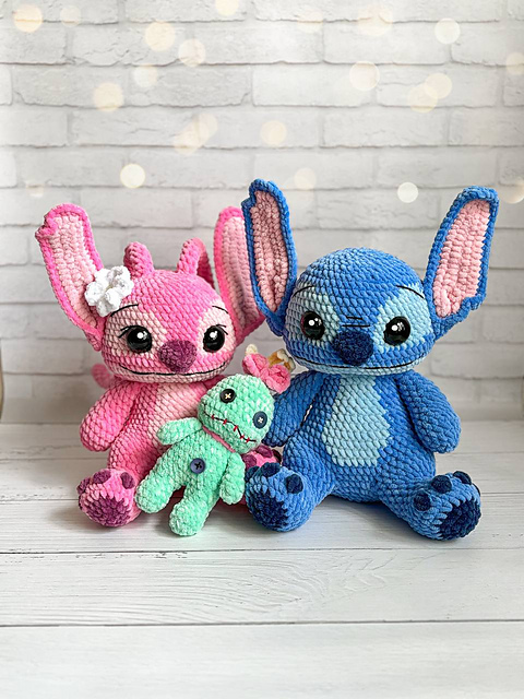 Stitch, Angel and Scrump