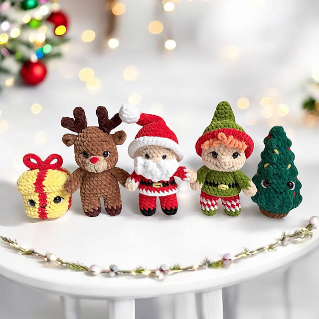 Santa and Team