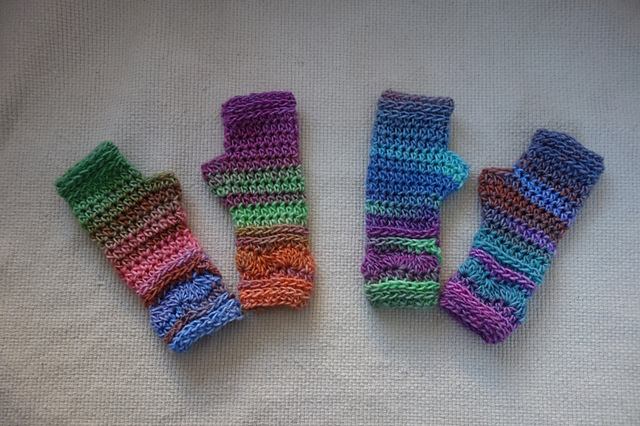 Gloomy Day Wrist Warmers