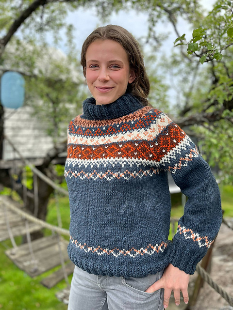 Ravelry: Odal sweater pattern by Ferdigstrikka (Vibeke