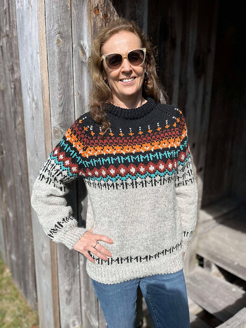 Ravelry: Jor sweater pattern by Ferdigstrikka (Vibeke Lauritsen)