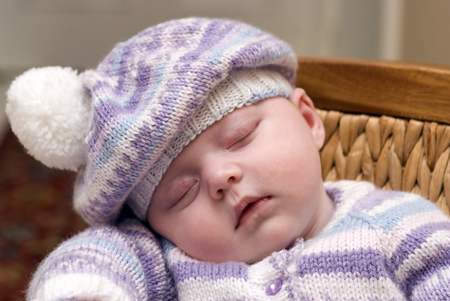 Cardigan and Beret