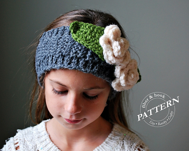 Ribbed-Edge Headband / Neckwarmer