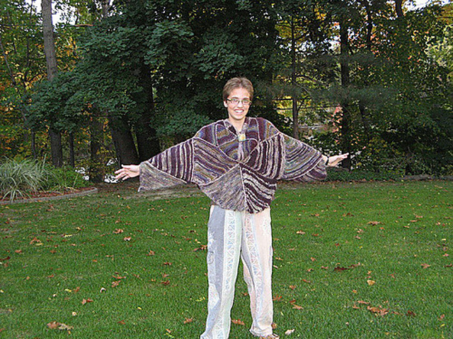 Rachel's Knitting Olympics Poncho