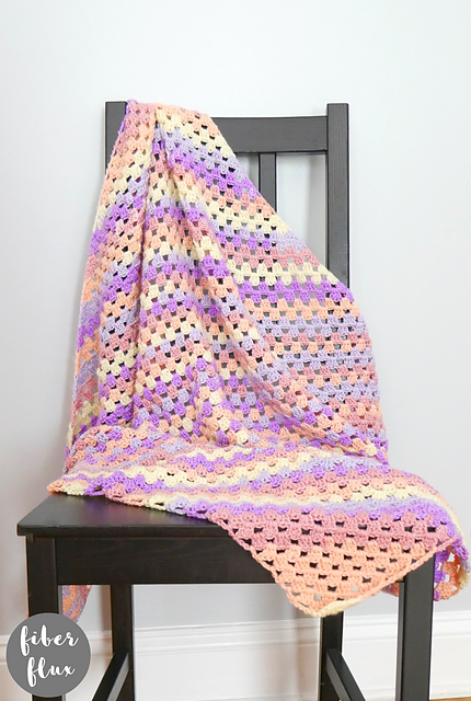 C2C Granny Stripe Blanket