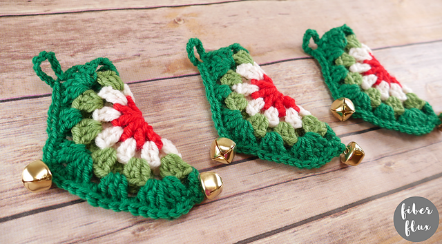 Mini Granny Hexagon Stocking