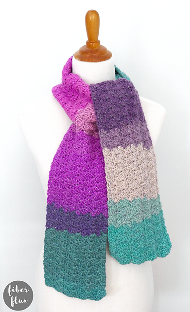 Sugared Berries Scarf