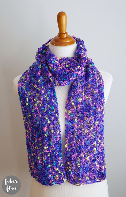 Grape Taffy Scarf