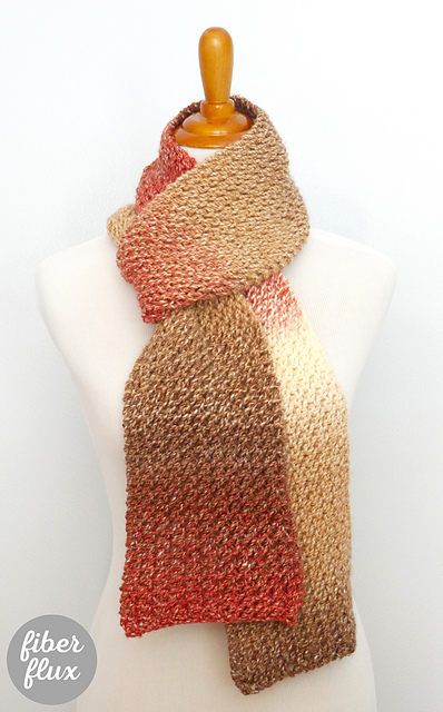 Pumpkin Chai Scarf